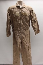Men's Tan Summer Flyers Coveralls CWU - 27/P - Size: 44R - Used