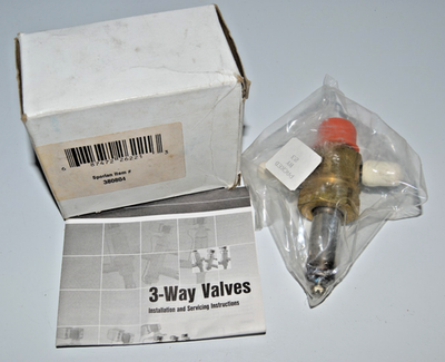 #ad Sporlan® 380804 OEM KS 16DP SC 3 8quot; X 3 8quot; X 1 4quot; 3 Way Heat Reclaim Valve NEW $97.60