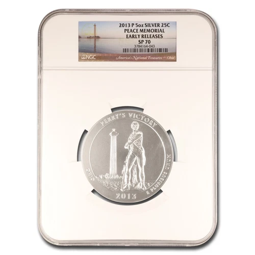 2013-P 5 oz Silver ATB Perry's Victory SP-70 NGC (Early Release)