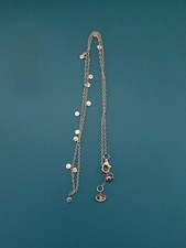 Silpada Silver Lace Adjustable Station Necklace 18" Sterling Silver