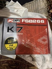 PC Chips FSB266 K7 Motherboard M811 VIA KT 266A/8235 ATX