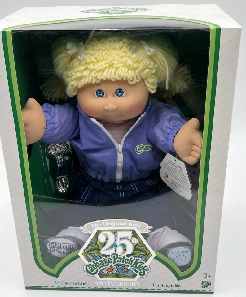 Muñeca Cabbage Patch Kids 25 aniversario 2008 Play Along edición limitada en caja original Foto 2 de 4