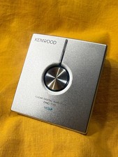 KENWOOD DMC-T55 Portable MD Player Digital Amplifier Silver Tested  Working