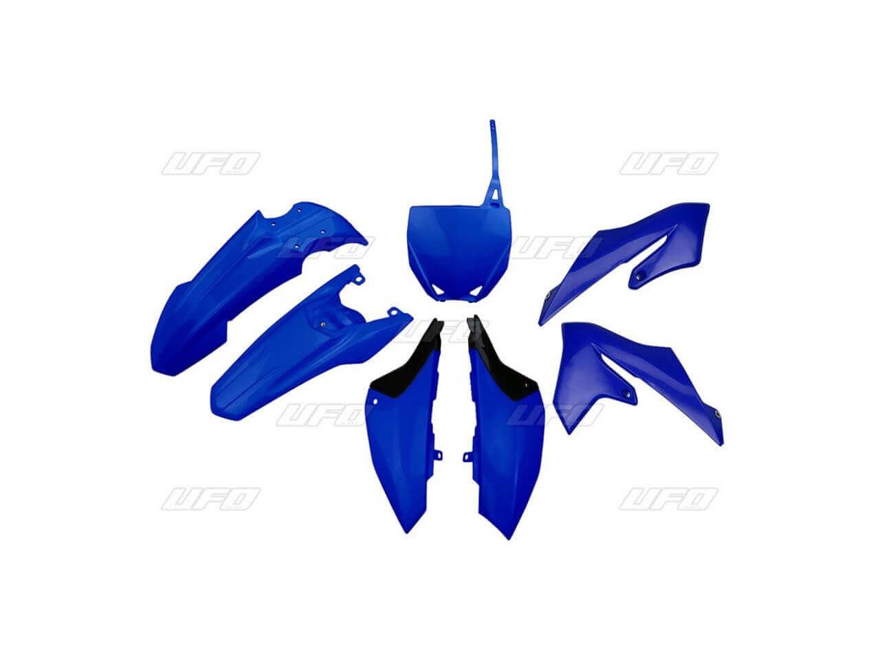 Kit plastiques UFO bleu pour moto YAMAHA YZ 65 de 2018 à 2025 YAKIT322@089