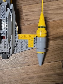 LEGO Star Wars: Naboo Starfighter (75092) - As Is - Incomplete READ DESCRIPTION 