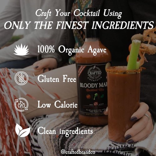 Gold Medal Winning Bloody Mary Mix | 2-Pack | 50 Calories - Picture 2 of 9