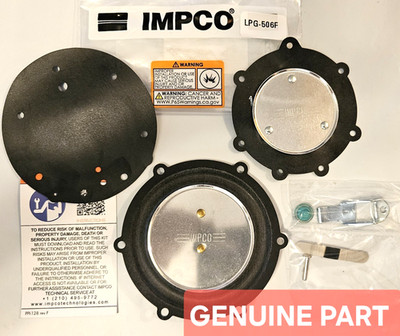IMPCO RK-J-2 Pressure regulator rebuild kit Model JB-2 Converter OEM GENUINE