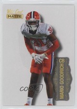 2022 Wild Card MATTE White Mario Goodrich #MB-87 Rookie RC 0a3. rookie card picture
