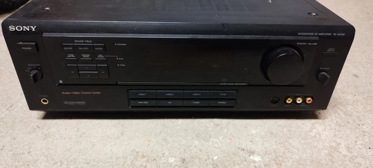 Ampli Intégré Sony TA-EX770 Avec Télécommande - Occasion - Son Stéréo Vintage