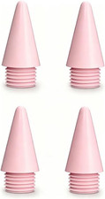 4 Pack Replacement Pencil Tips for Stylus Pen Pink Touch Screen Nibs