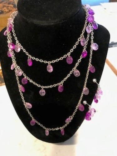 Sarah Coventry Necklace and Clip Earring Set - Slightly Used, Low Shipping
