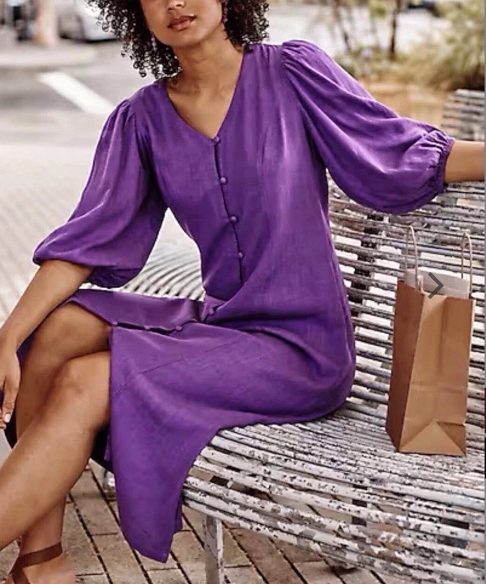 knee length dresses for ladies Oatmeal Linen Blend Midi Dress - All Dresses main image 1
