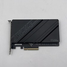 ASUS ROG PCIE 5.0 M.2 CARD 1 SLOT NVME M.2 SSD EXPANSION CARD