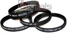 49mm 1 2 4  MACRO 10 CLOSEUP LENS FILTERS SET KIT 49 mm Asian Camera
