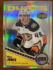 19-20 O-Pee-Chee Platinum Rainbow Retro Rookie R-72 Max Jones