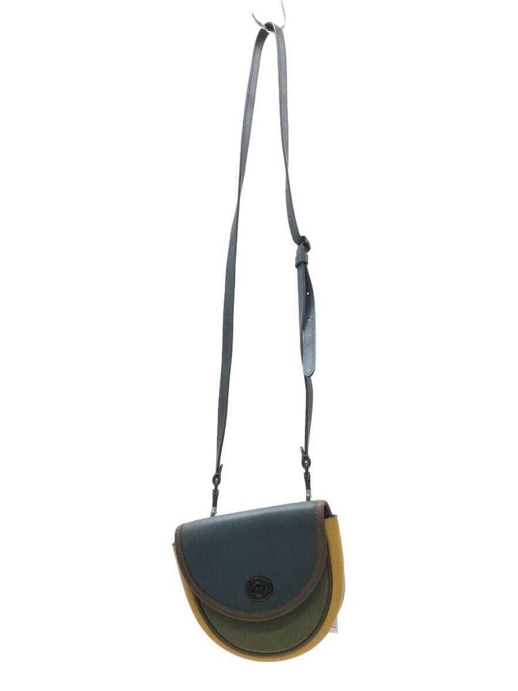 COACH Crossbody Turnlock Shoulder Bag Leather Multicolor Solid Color M1980-107