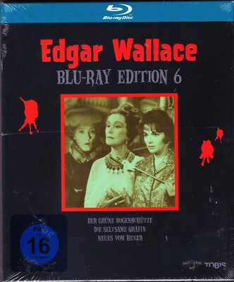 EDGAR WALLACE BLU-RAY EDITION 6   3 BLU-RAY NEU & OVP
