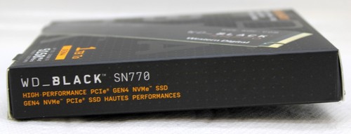 New Western Digital SN770 1TB PCIe Gen4 NVMe M.2 SSD WDBBDL0010BNC-WRWM - Afbeelding 3 van 7