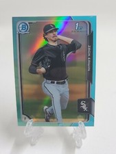 2015 Zack Erwin Sky Blue SP Refractor Bowman Chrome Rookie Rc 1st Bowman 