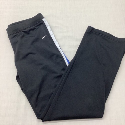 Pantalon Largo De Chándal Yoga Para Gimnasio Para Mujer Talla Pequeña Nike  Negro | eBay