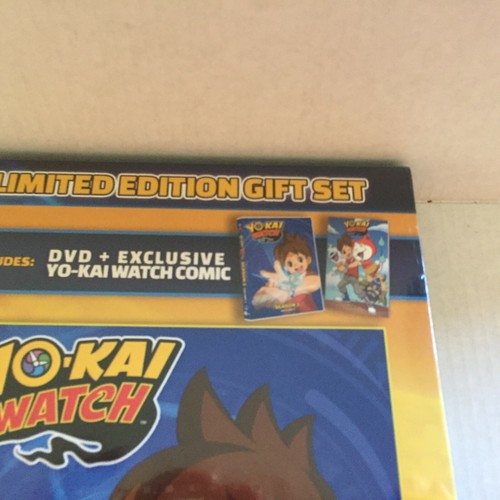 NEW Sealed Yo-Kai Watch Limited Edition Gift Set - Season 1 DVD + Exclusive Comi - Picture 2 of 4
