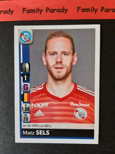 Autocollant Panini Stefan Mitrovic RC Strasbourg #457 - Saison 2018/2019 - Neuf