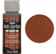 FolkArt Multi-Surface Metallic Acrylic Paint 2 oz Various Colors New