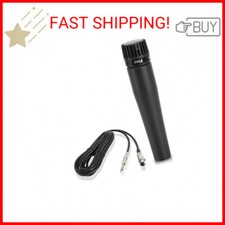 PylePro Dynamic Handheld Microphone, Professional Moving Coil Mic with Built-in