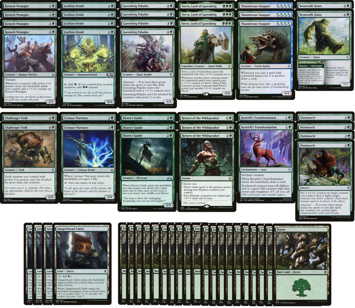 Green MASSIVE Creature Deck - Powerful - 60 Card - Modern MTG NM/M! | eBay Green MASSIVE Creature Deck - Powerful - 60 Card - Modern MTG NM/M! | eBay