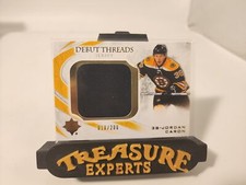 2010-11 UD Ultimate Collection #DT-JO Jordan Caron Debut Threads 18/200 Bruins
