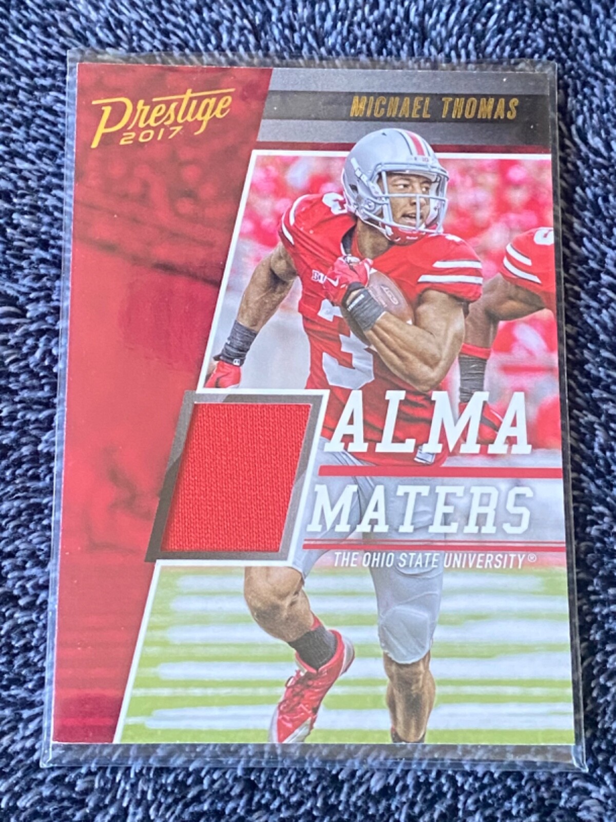 2017 Panini Prestige Alma Maters Relic Jersey Michael Thomas #9