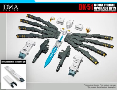DNA DK-51 Upgrade Kit For Legacy Leader Class Nova Prime WITH