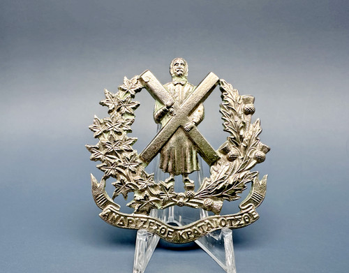 PRE WWI ST. ANDREWS' COLLEGE CADET CORPS NO.142 CAP BADGE B74
