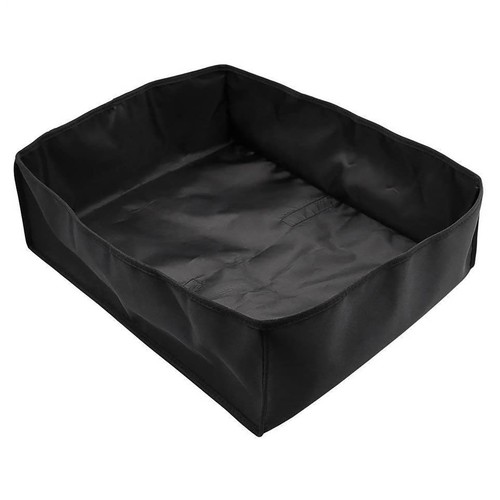 NEW Durable Household Black Quality Nylon Fabric Dust Case Stereo Receiver Cover - Afbeelding 8 van 11