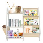Kids Bookshelf and Toy Organizer, 3 Tier Bookshelf for Kids, Book Shelf for Kids