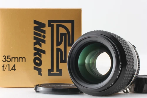 [ Opt; TOP MINT Box ] Nikon Ais Ai-s Nikkor 35mm F1.4 MF Wide Angle Lens JAPAN