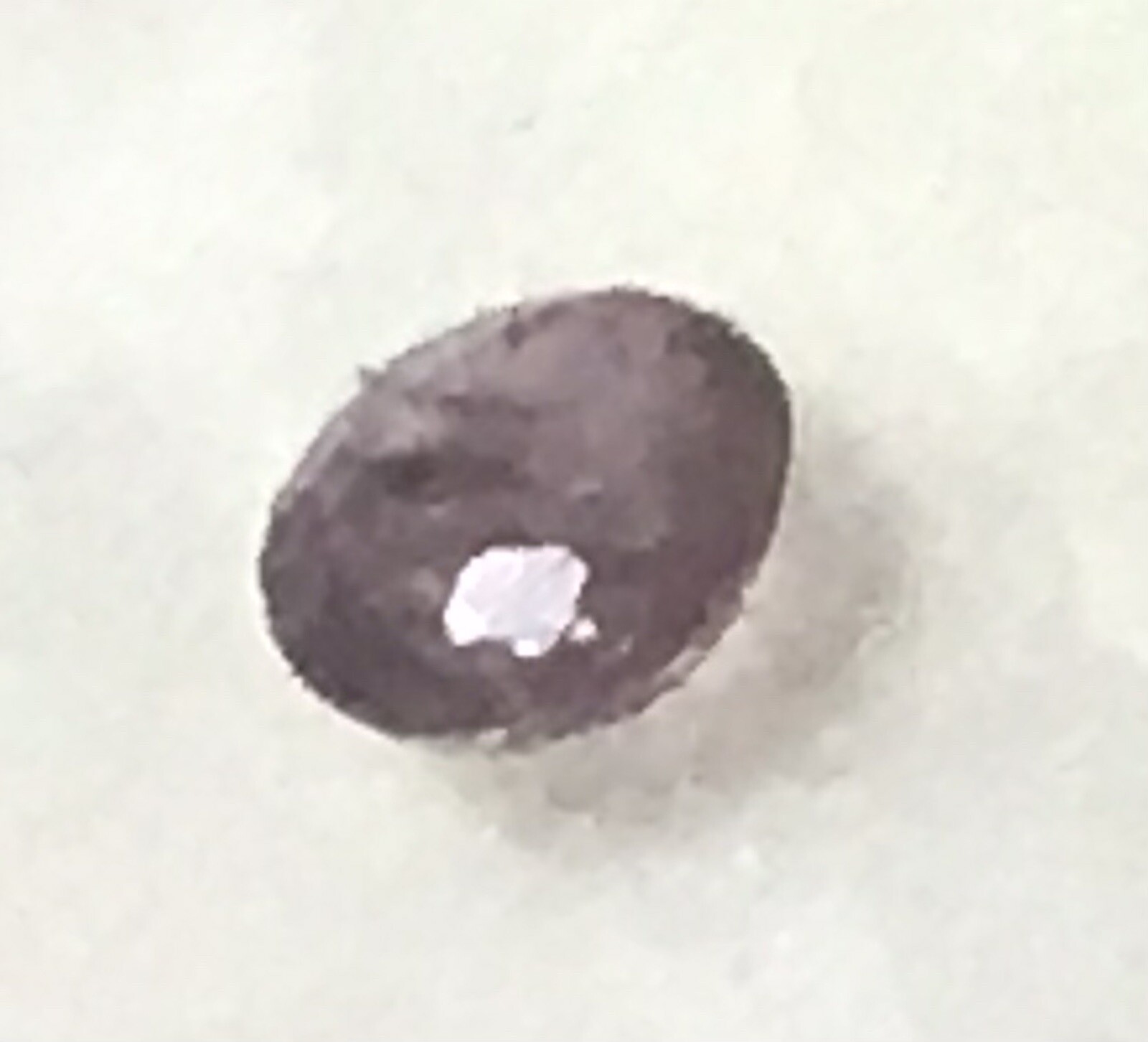 Genuine Vintage Ruby  Cut Gem 0.15 Carat 0.15ct Violet Jewel Jewelry