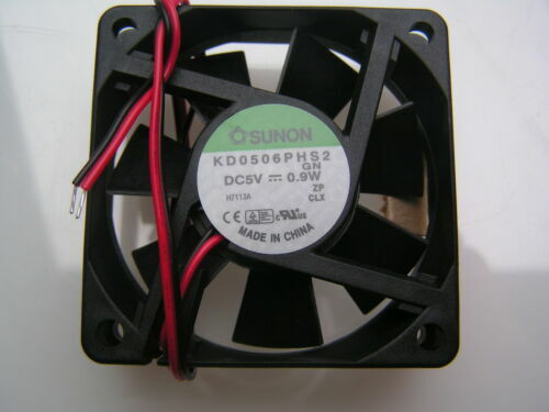 SUNON 50 MM ULTRA QUIET COOLING FAN 12 V 10 CFM 22 DB KDE1205PHV3 TACH OUT USA E - Foto 4