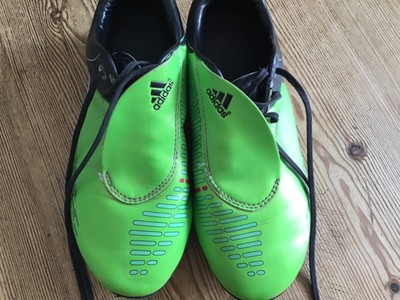 adidas green and black football boots