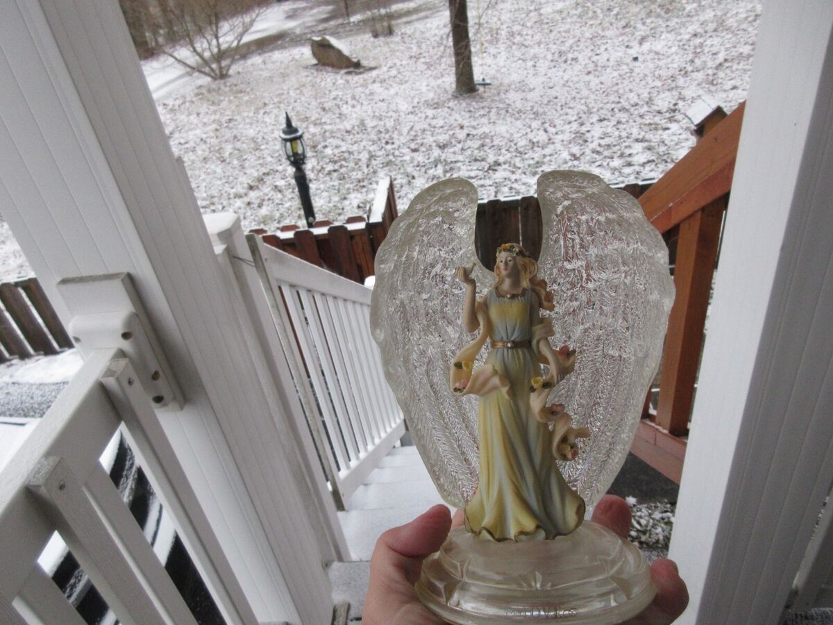 Bradford Exchange Angel of Love-Heavens Crystal Blessing Bradford Exchange Angel of Love-Heavens Crystal Blessing