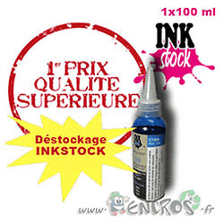 Recharge Kit 1x100ML cyan Inkstock Couleur Universelle Pour Canon - Photo 1/1
