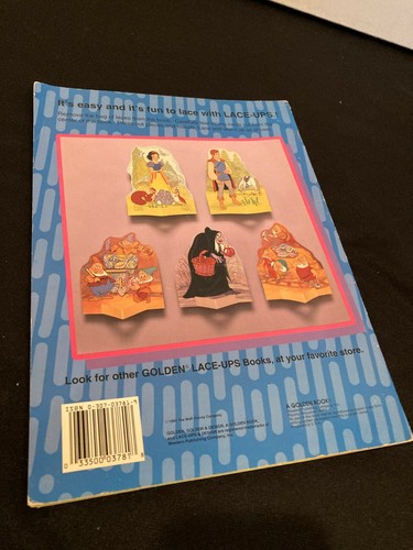 Walt Disney's Snow White and the Seven Dwarfs Lace-Ups - Yarn included 1993 - Picture 3 of 8