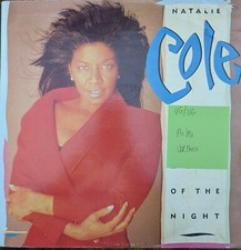 Natalie Cole Rest Of The Night Vinyl Record 12" VG/VG 12MT 69 1989 1st Press