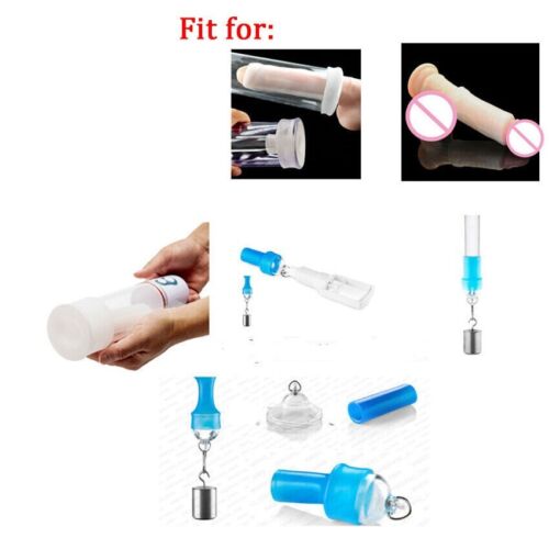 Male Soft Penis Extender Stretcher Max Vacuum Enhancer Enlarger Silicone Sleeve - Bild 12 von 16