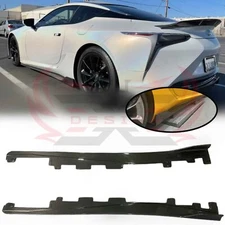 Side Skirts Carbon Fiber ART Style Rocker Panel For Lexus LC500 LC500H 2018-2021
