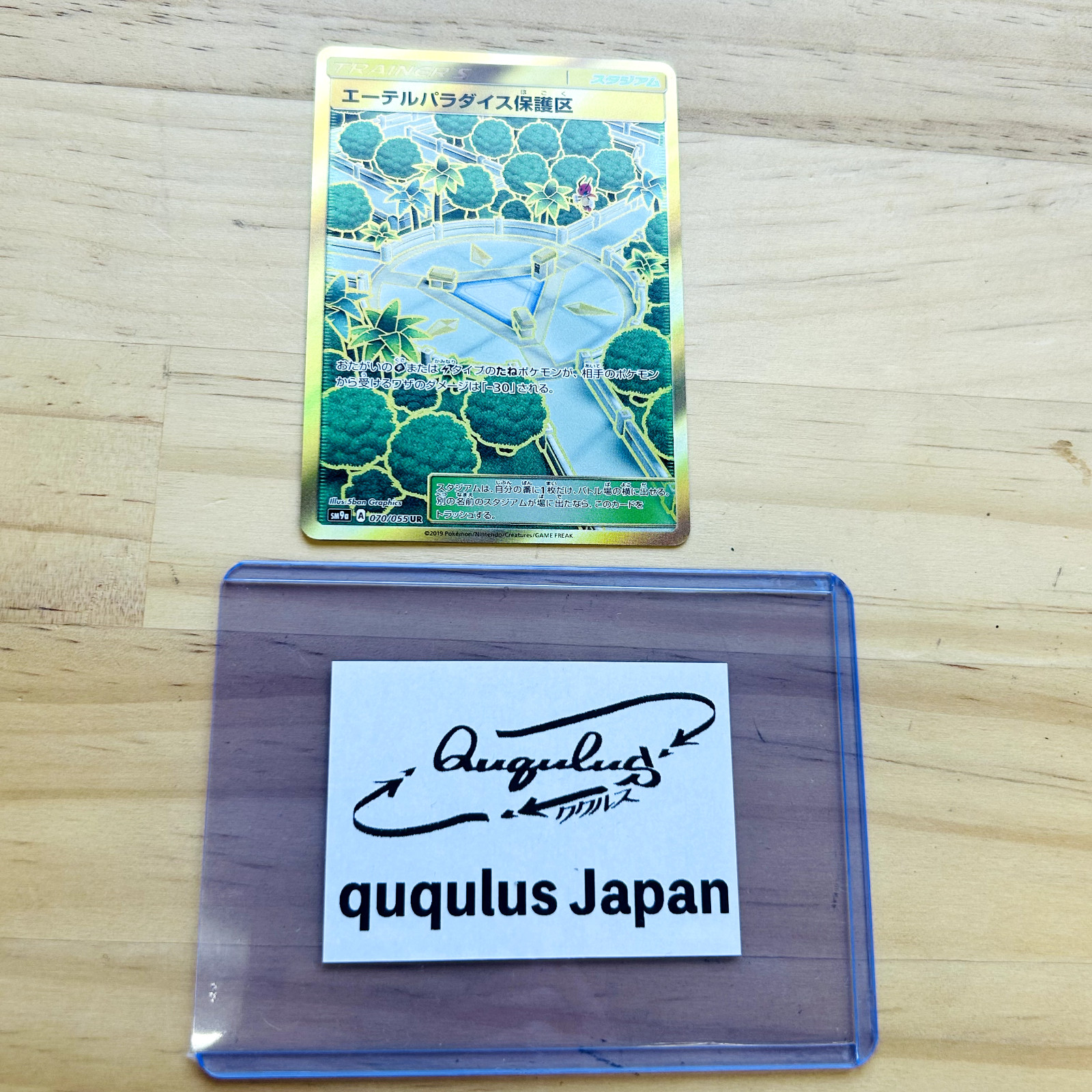 Aether Paradise  Conservation Area UR Holo 070/055 Sun & ... Pokemon TCG JP Ver.