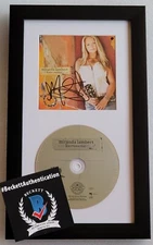 MIRANDA LAMBERT AUTOGRAPHED BECKETT COA BAS SIGNED COUNTRY MUSIC CD DISPLAY GIFT