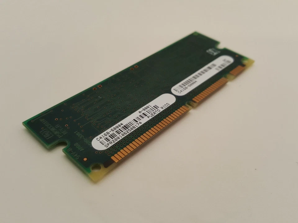 HP C4168-60004 | L4100 ROC DIMM | Código de fecha de firmware 20010315 01.013.0 | USADO Foto 3 de 4