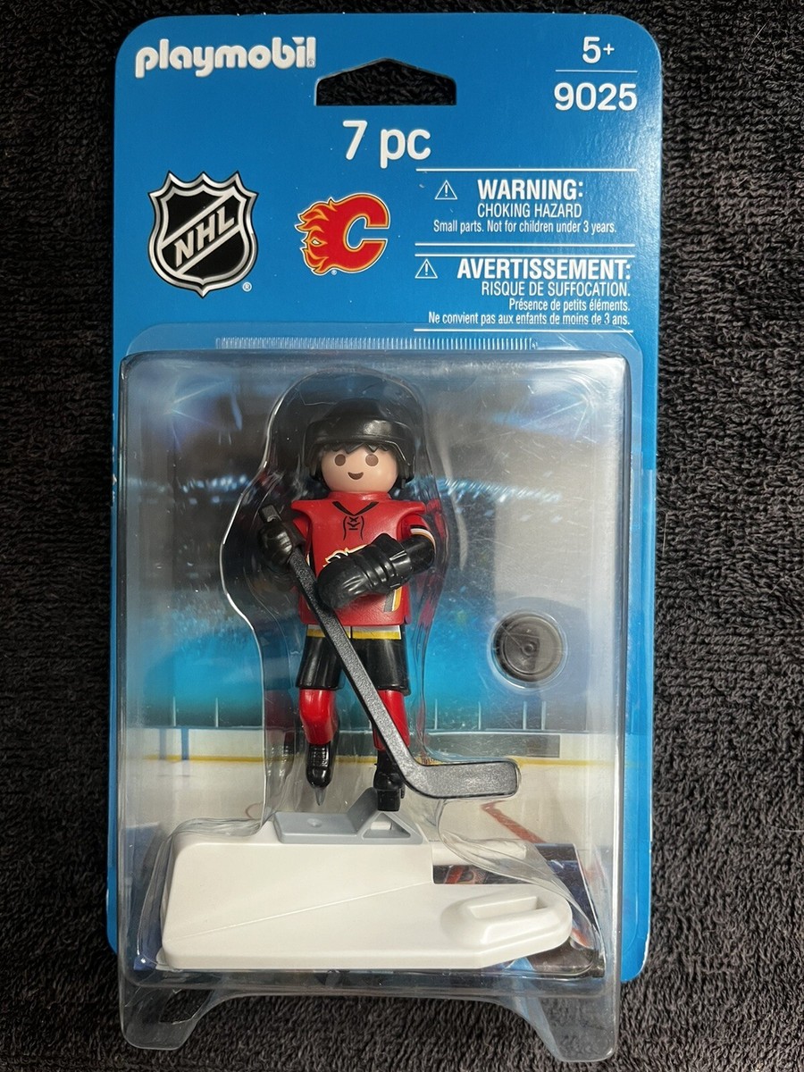 NHL calgary flames Playmobil Player 9025 NEW Memorabilia Figure