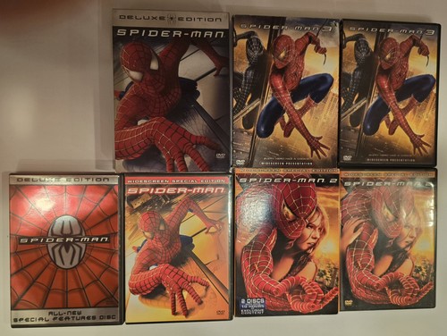 Spider-Man Trilogy 1, 2, & 3 DVDs Widescreen Editions - Picture 4 of 6